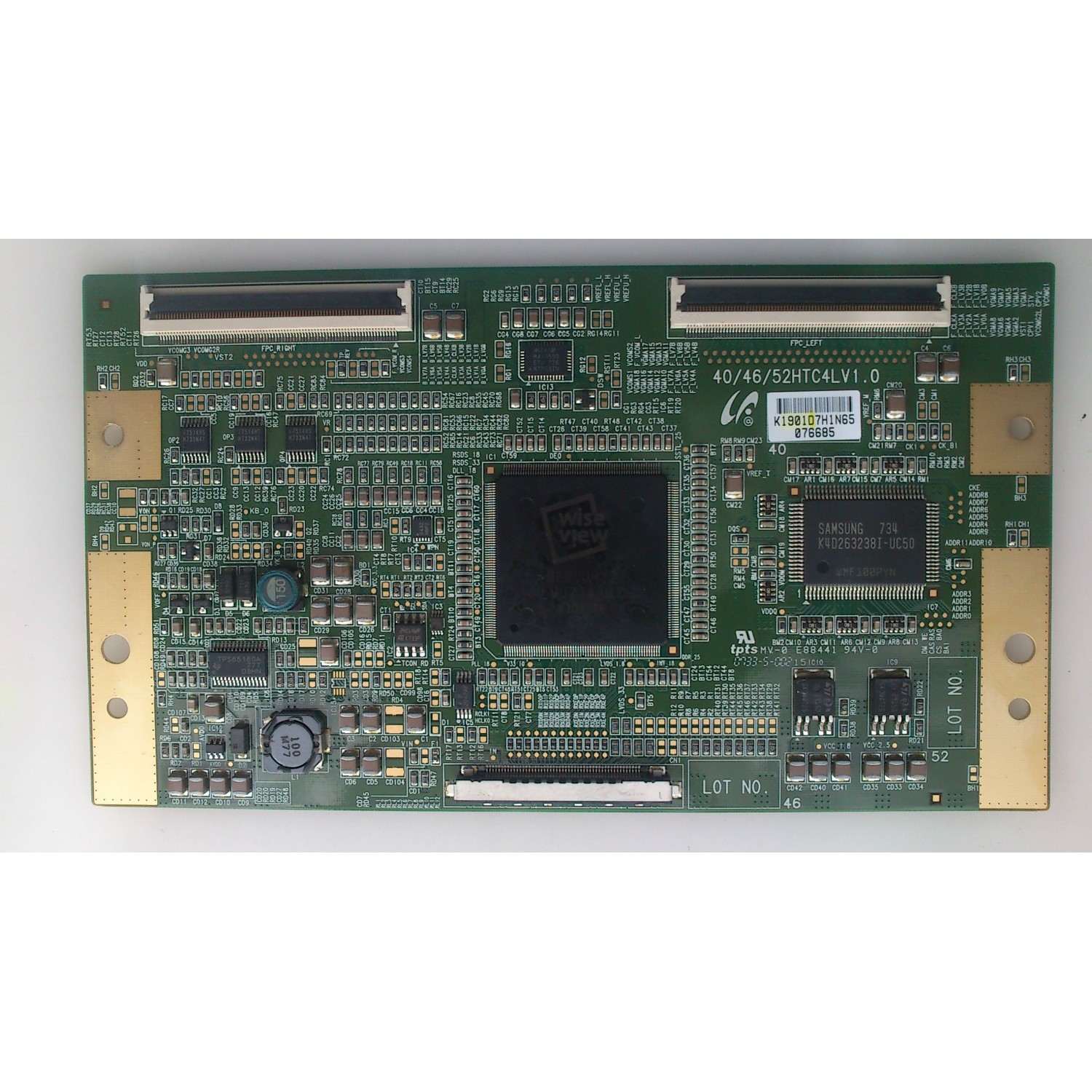 T-CON 1901D / SAMSUNG LJ94-01901D /40/46/52HTC4LV1.0 /  MODELO LE40M86BDX/XEU